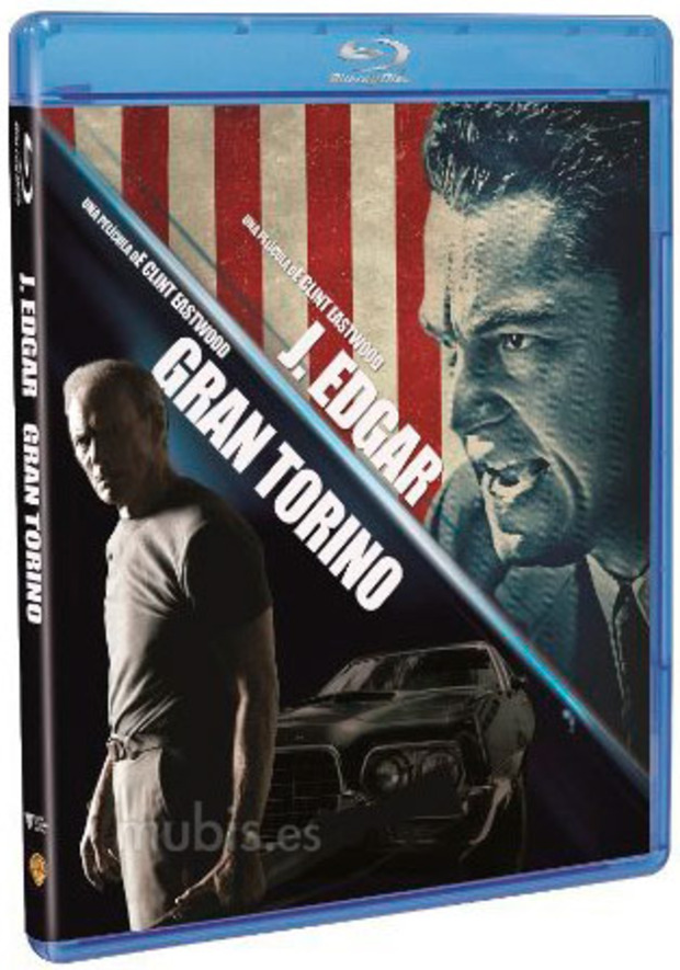 carátula Pack J. Edgar + Gran Torino Blu-ray 1