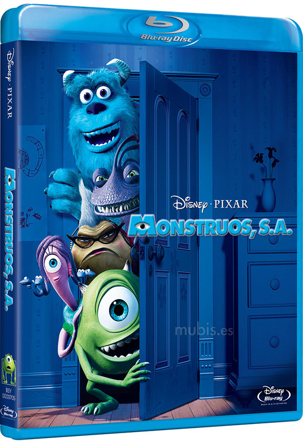 carátula Monstruos S.A. - Edición Sencilla Blu-ray 1