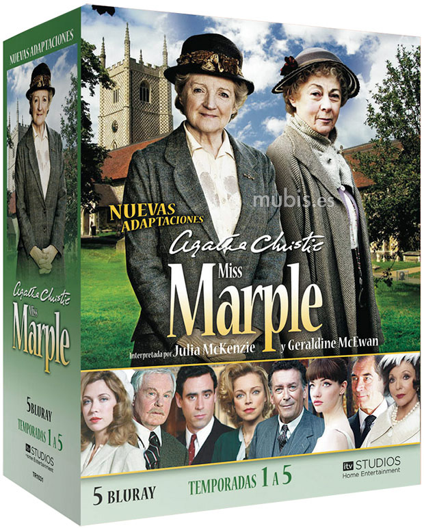 carátula Miss Marple (Nuevas adaptaciones) - Temporadas 1 a 5 Blu-ray 1