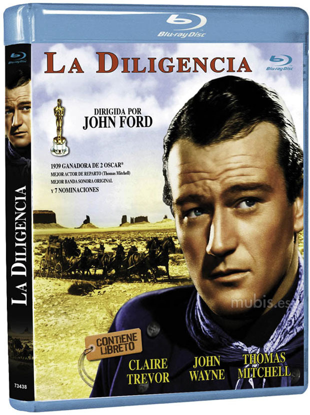 carátula La Diligencia Blu-ray 1