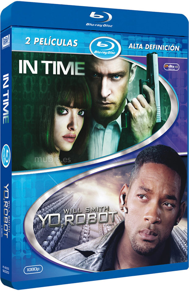 carátula Pack In Time + Yo Robot Blu-ray 1