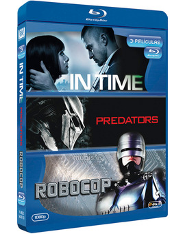 Pack In Time + Predators + Robocop Blu-ray