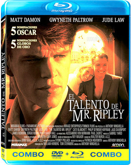 El Talento de Mr. Ripley (Combo Blu-ray + DVD) Blu-ray