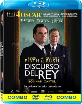 El Discurso del Rey (Combo Blu-ray + DVD) Blu-ray