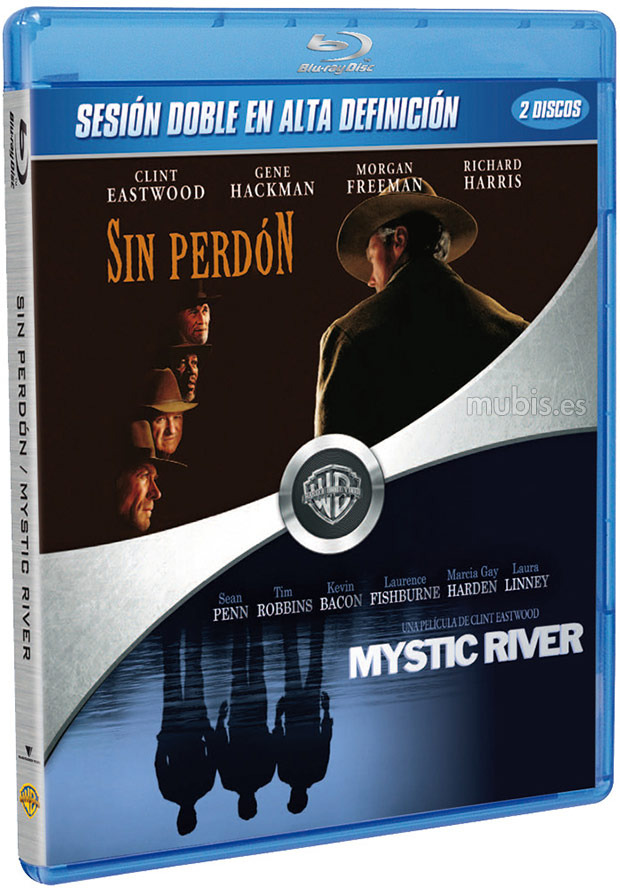 carátula Pack Sin Perdón + Mystic River Blu-ray 0