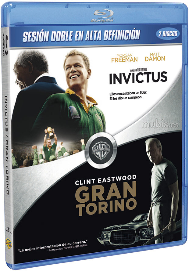 Pack Invictus + Gran Torino Blu-ray