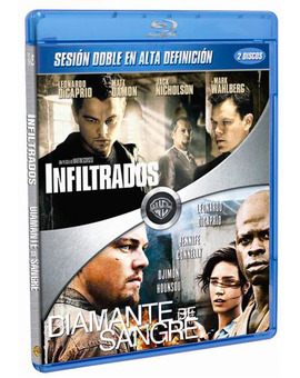 Pack Infiltrados + Diamante de Sangre Blu-ray