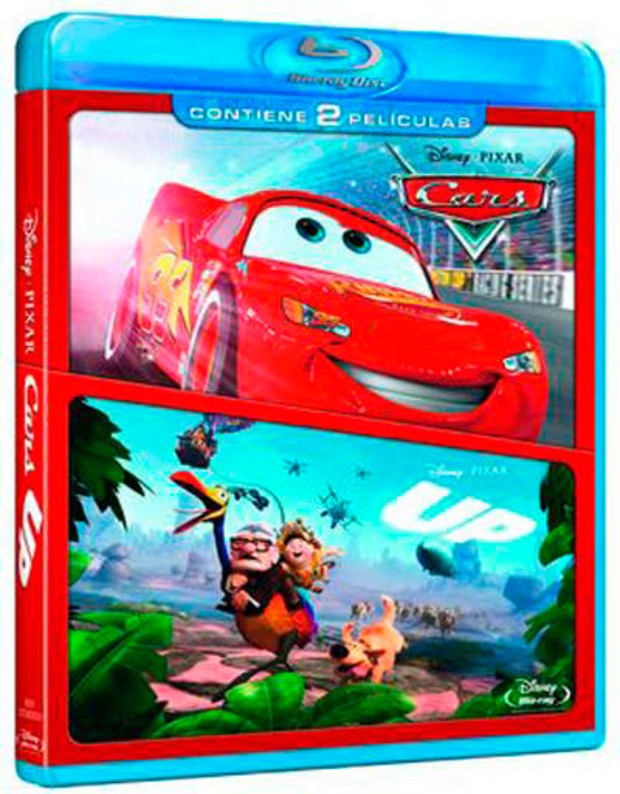 carátula Pack UP + Cars Blu-ray 1