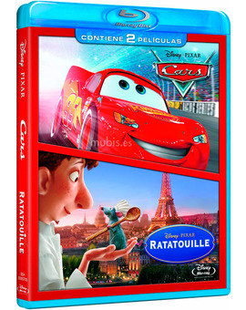 Pack Cars + Ratatouille Blu-ray