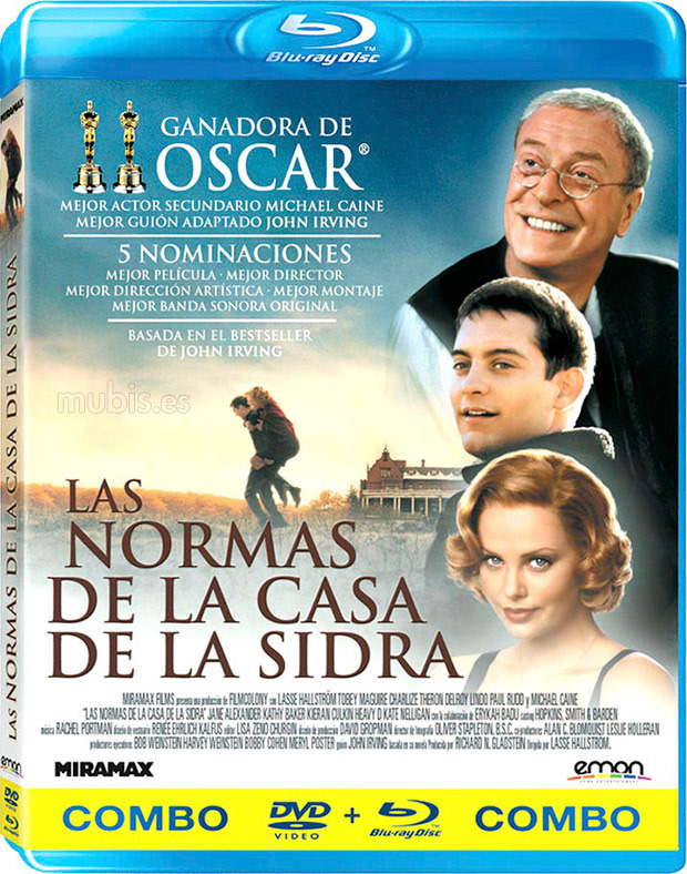 carátula Las Normas de la Casa de la Sidra (Combo Blu-ray + DVD) Blu-ray 0
