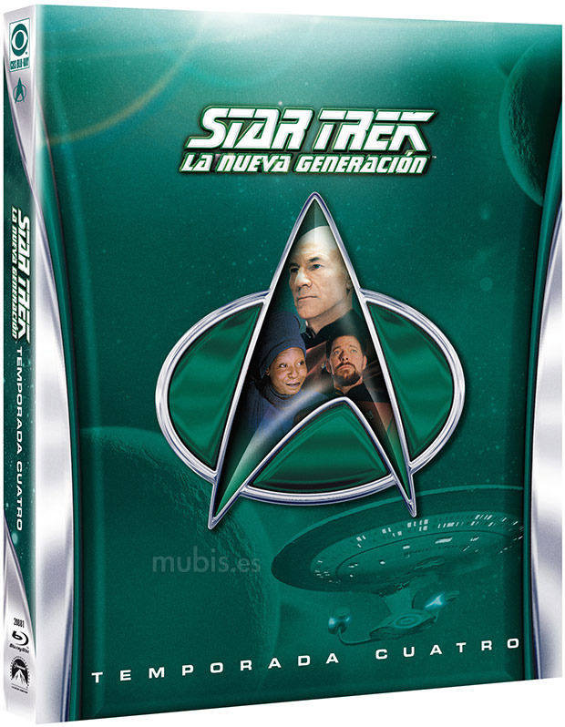 carátula Star Trek: La Nueva Generación - Cuarta Temporada Blu-ray 1