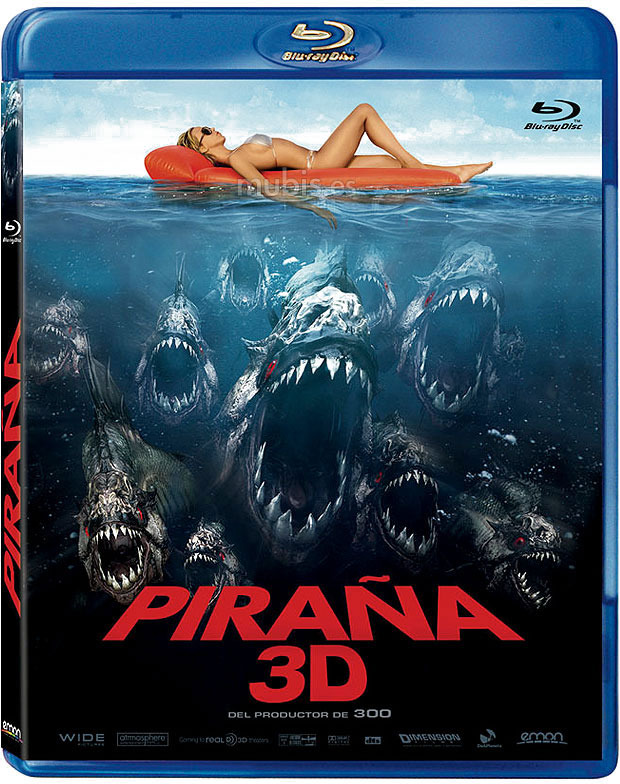 Piraña 3D Blu-ray 3D