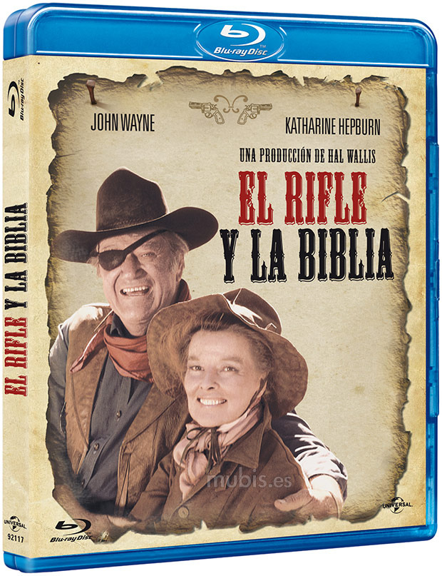 carátula El Rifle y la Biblia Blu-ray 1