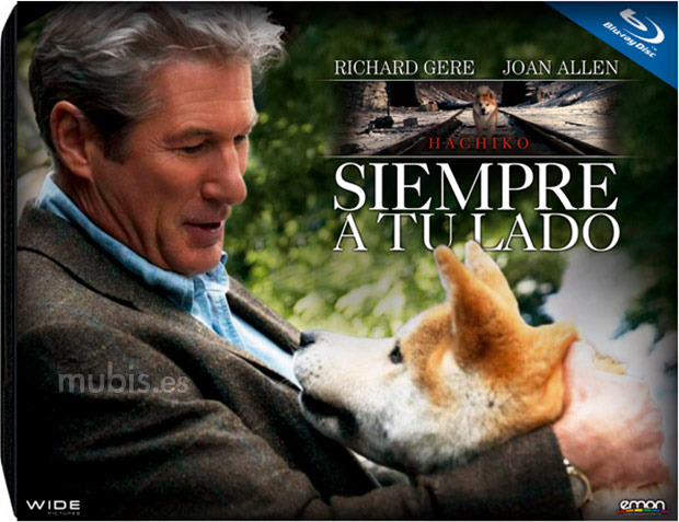 carátula Siempre a tu Lado (Hachiko) - Edición Horizontal Blu-ray 0