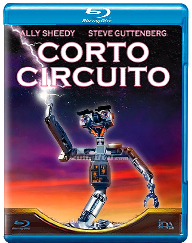 carátula Corto Circuito Blu-ray 1