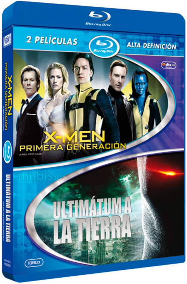 carátula Pack X-Men: Primera Generación + Ultimatum a la Tierra (2008) Blu-ray 0