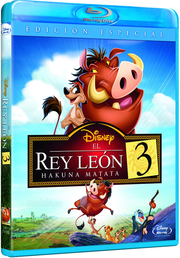 carátula El Rey León 3: Hakuna Matata Blu-ray 1