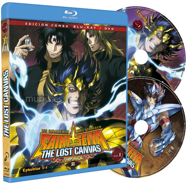 Los Caballeros del Zodiaco (Saint Seiya) - The Lost Canvas Temporada 2 Vol. 1 Blu-ray