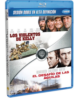 Pack Los Violentos de Kelly + El Desafío de las Águilas Blu-ray