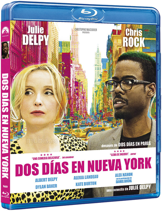 carátula Dos Días en Nueva York Blu-ray 0