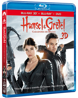 Hansel y Gretel: Cazadores de Brujas Blu-ray 3D