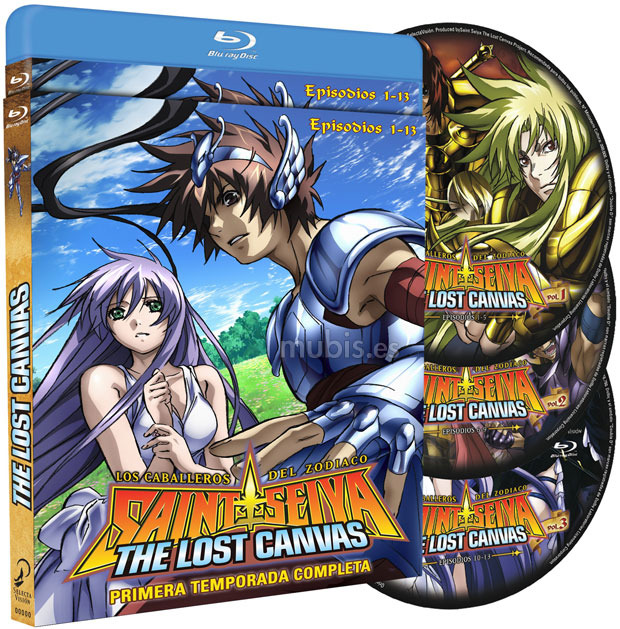carátula Saint Seiya The Lost Canvas - Temporada 1 Blu-ray 1