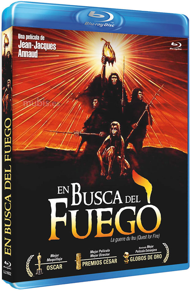 carátula En Busca del Fuego Blu-ray 1