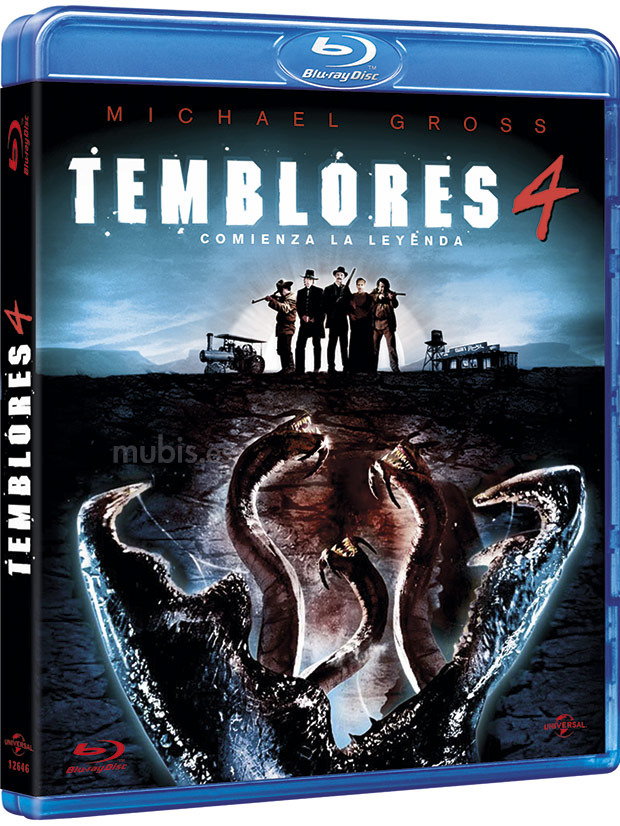 carátula Temblores 4: Comienza la Leyenda Blu-ray 1