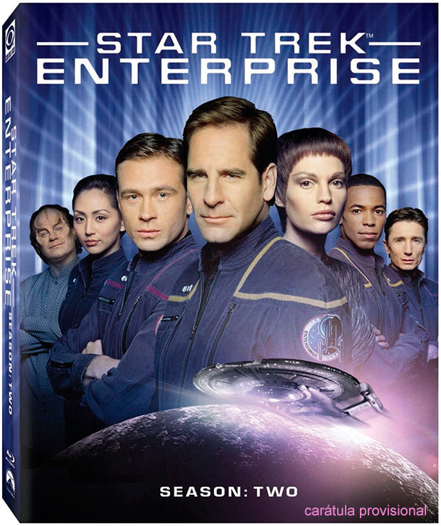 carátula Star Trek: Enterprise - Segunda Temporada Blu-ray 1
