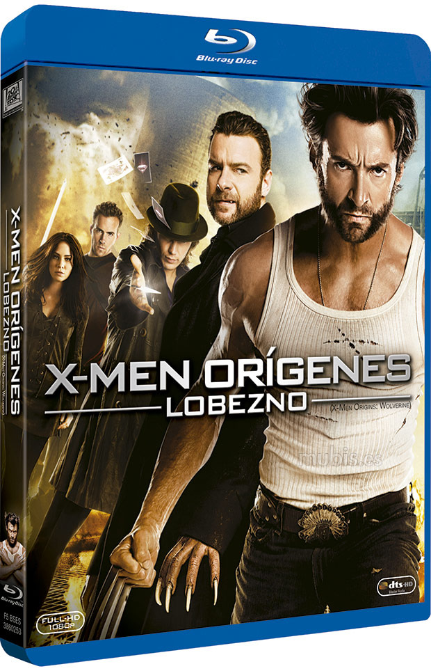 carátula X-Men Orígenes: Lobezno Blu-ray 0