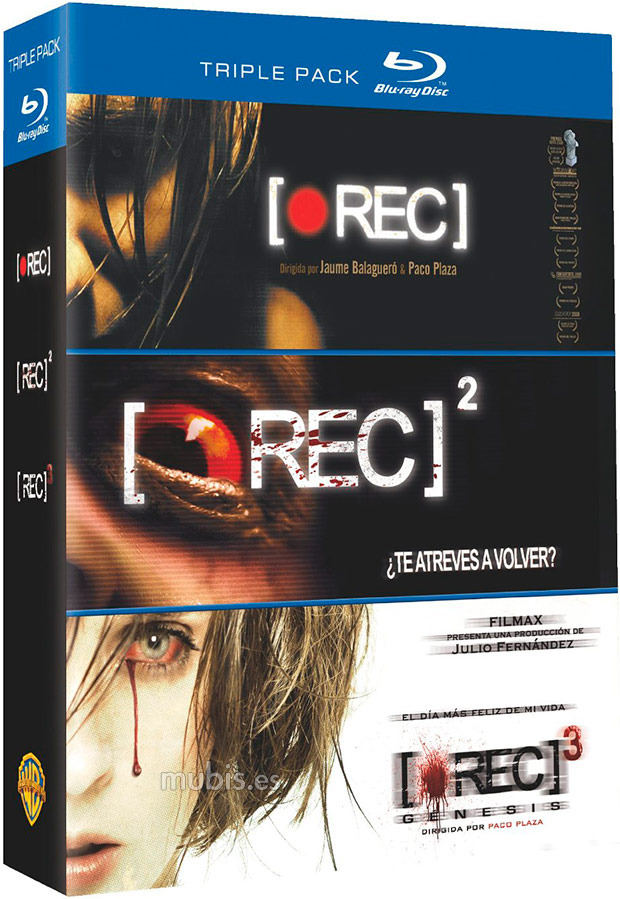 carátula Trilogía [Rec] Blu-ray 1