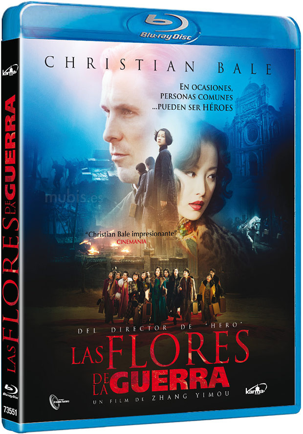 carátula Las Flores de la Guerra Blu-ray 1