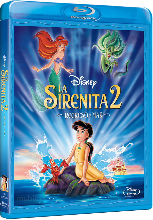 carátula La Sirenita 2: Regreso al Mar Blu-ray 1