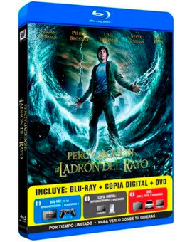Percy Jackson y el Ladrón del Rayo (Combo Blu-ray + DVD) Blu-ray