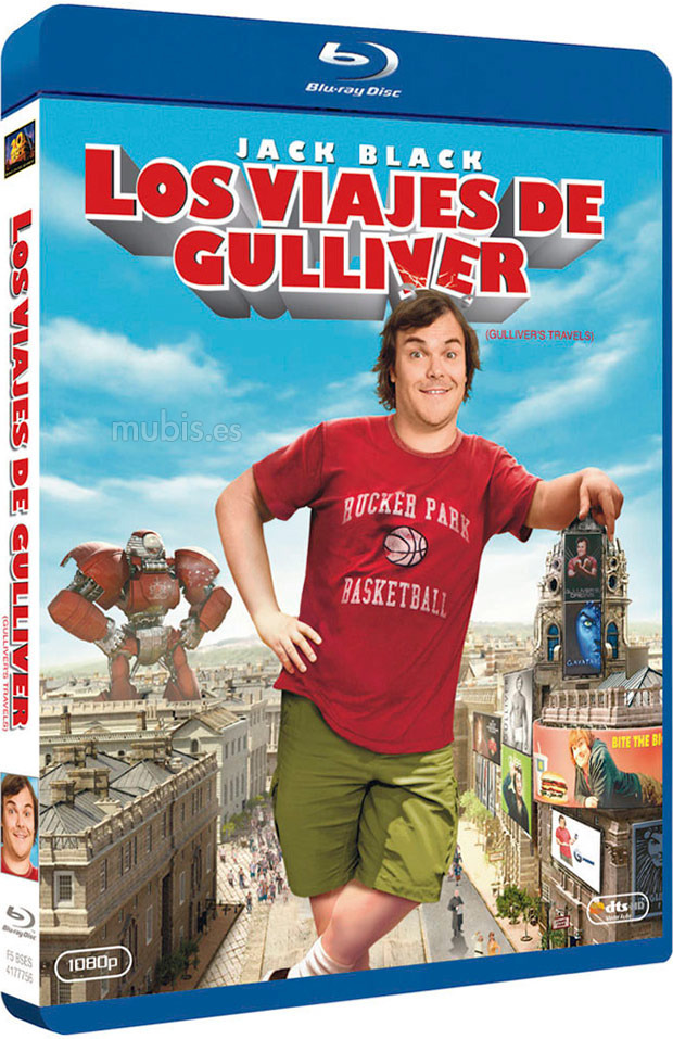carátula Los Viajes de Gulliver - Edición Sencilla Blu-ray 1
