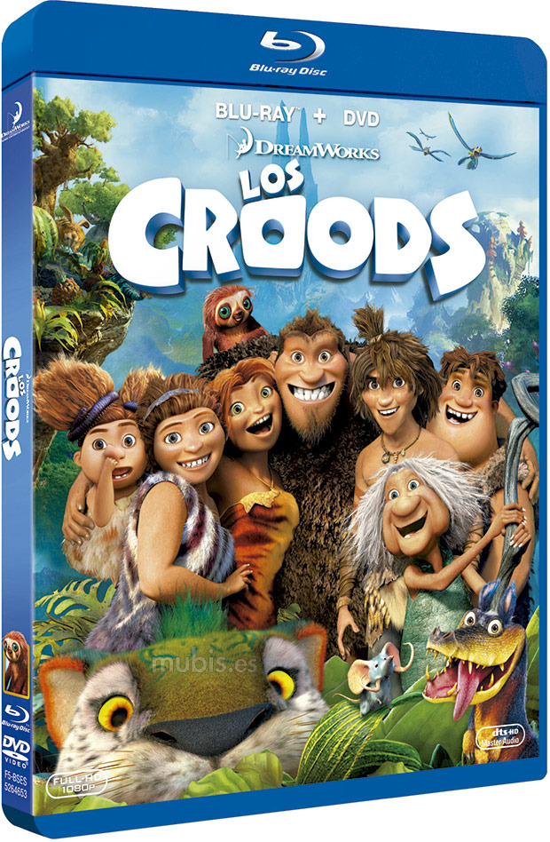 Los Croods Blu-ray