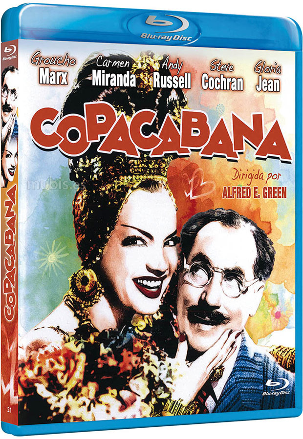 carátula Copacabana Blu-ray 1