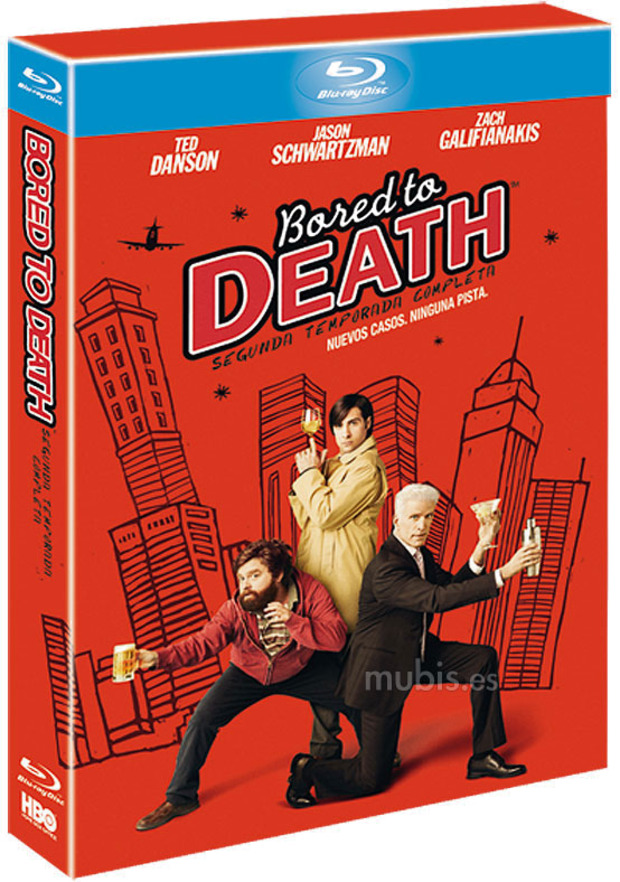 carátula Bored to Death - Segunda Temporada Blu-ray 1