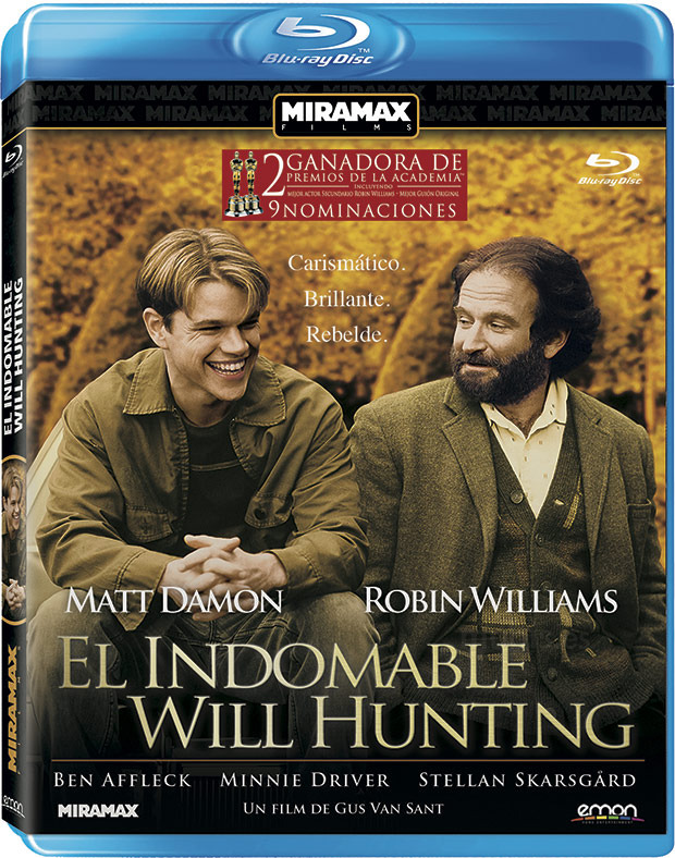 El Indomable Will Hunting Blu-ray