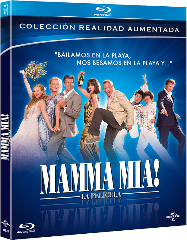 carátula Mamma Mia! - Realidad Aumentada Blu-ray 1
