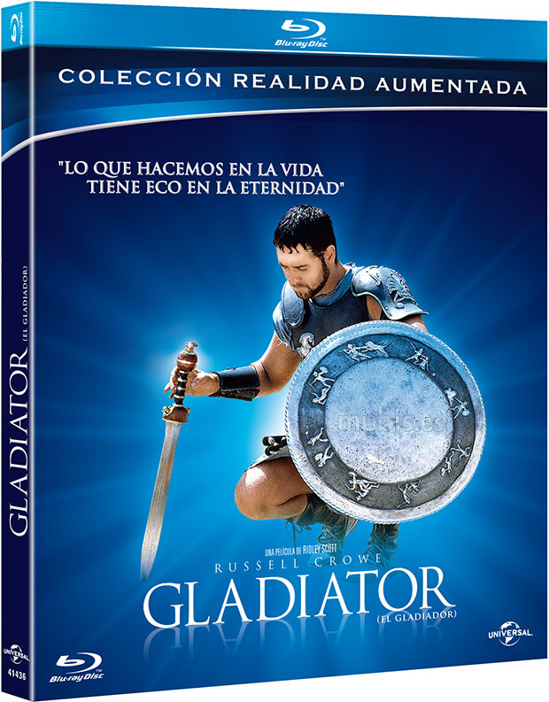 carátula Gladiator - Edición Aumentada Blu-ray 1