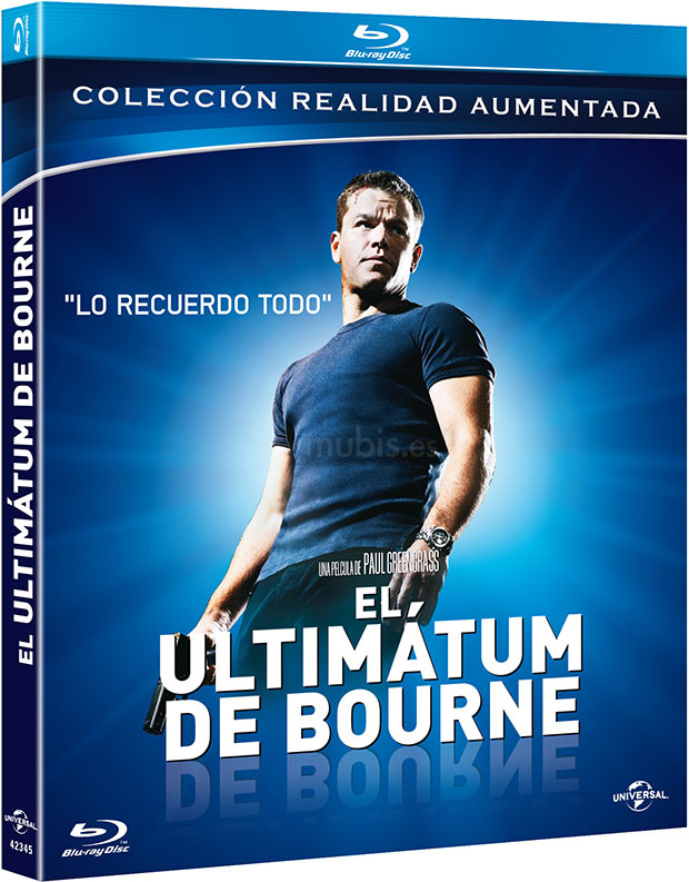 carátula El Ultimátum de Bourne - Realidad Aumentada Blu-ray 1