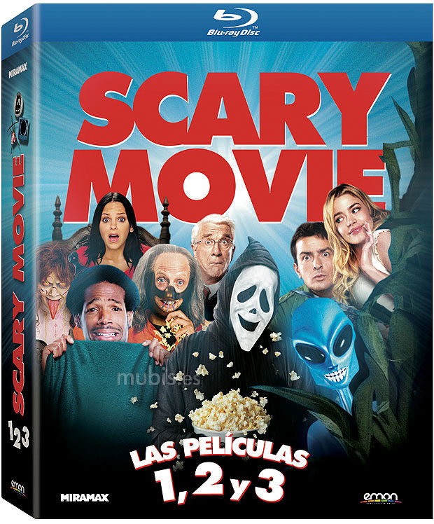 carátula Scary Movie: Trilogía Blu-ray 1