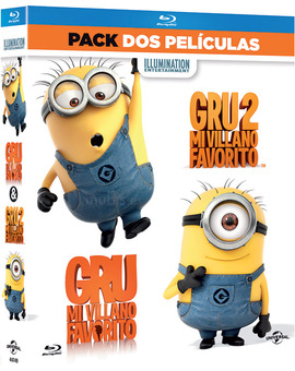 Pack Gru, Mi Villano Favorito + Gru 2: Mi Villano Favorito Blu-ray