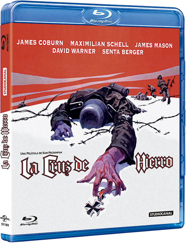 carátula La Cruz de Hierro Blu-ray 1
