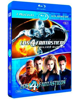 Pack Los 4 Fantásticos + Los 4 Fantásticos y Silver Surfer Blu-ray