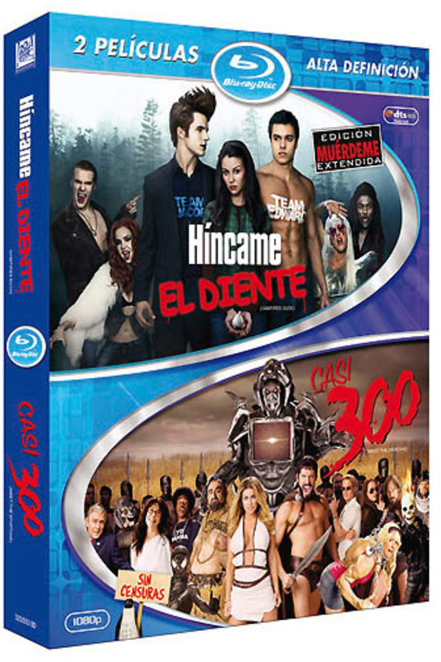 Pack Híncame El Diente + Casi 300  Blu-ray