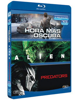 Pack La Hora más Oscura + Alien + Predators Blu-ray