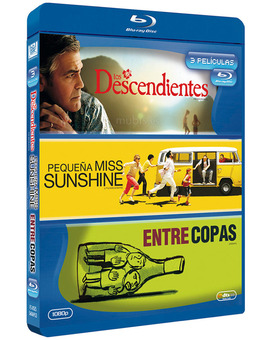Pack Los Descendientes + Pequeña Miss Sunshine + Entre Copas Blu-ray