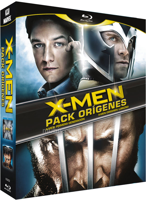 carátula Pack X-Men Orígenes Blu-ray 1